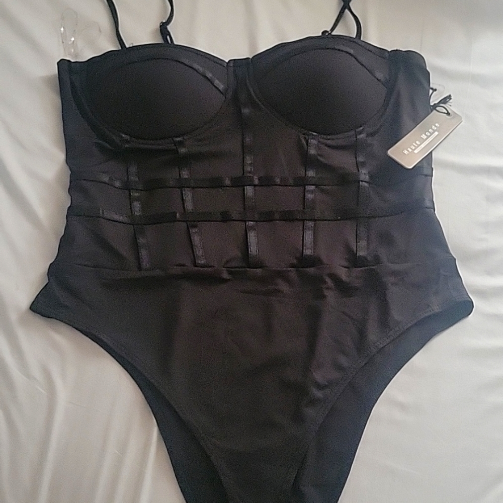 Corset styled bodysuit